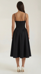 Odette Corset Midi Dress