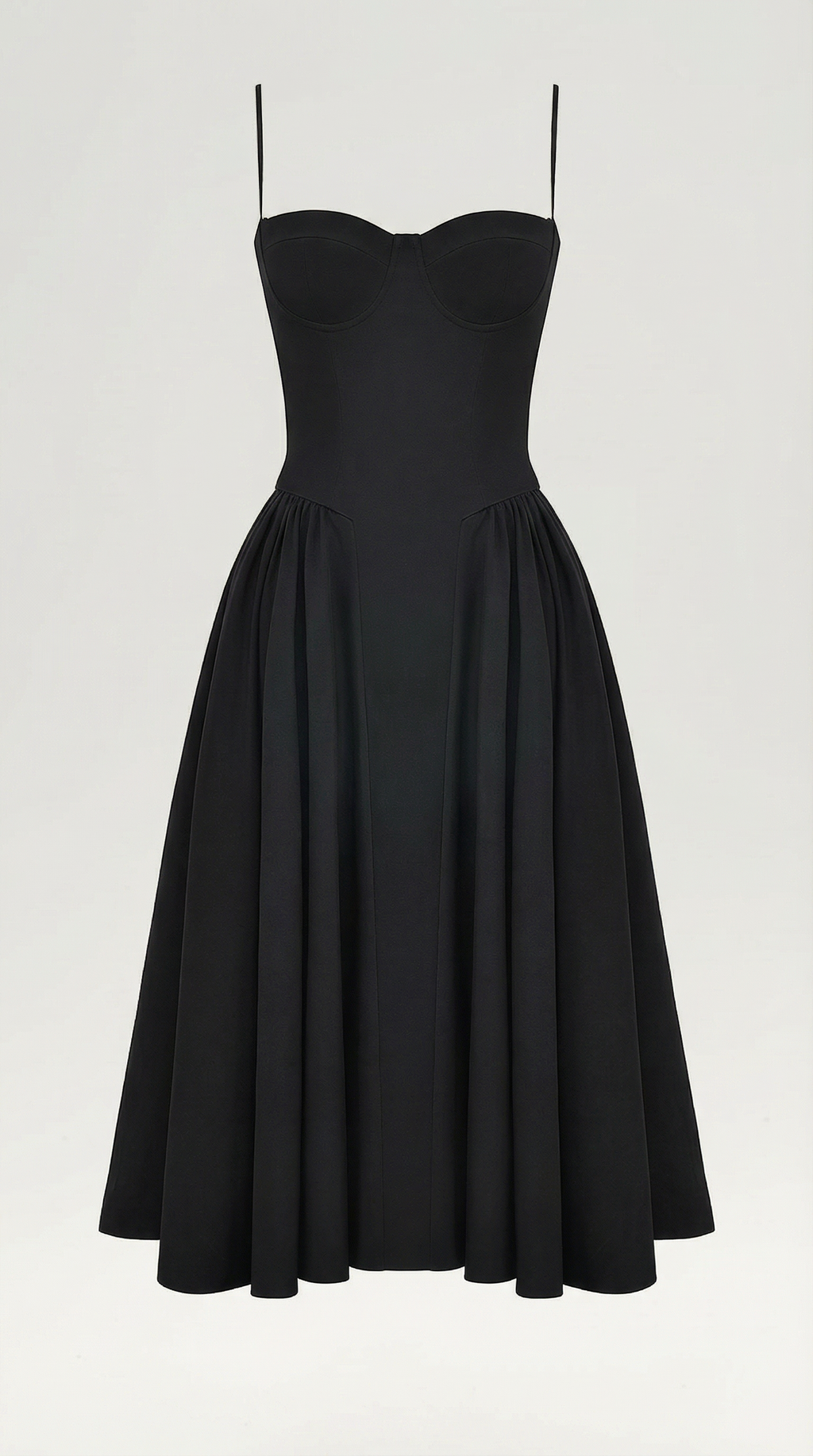 Odette Corset Midi Dress