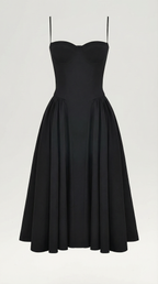 Odette Corset Midi Dress