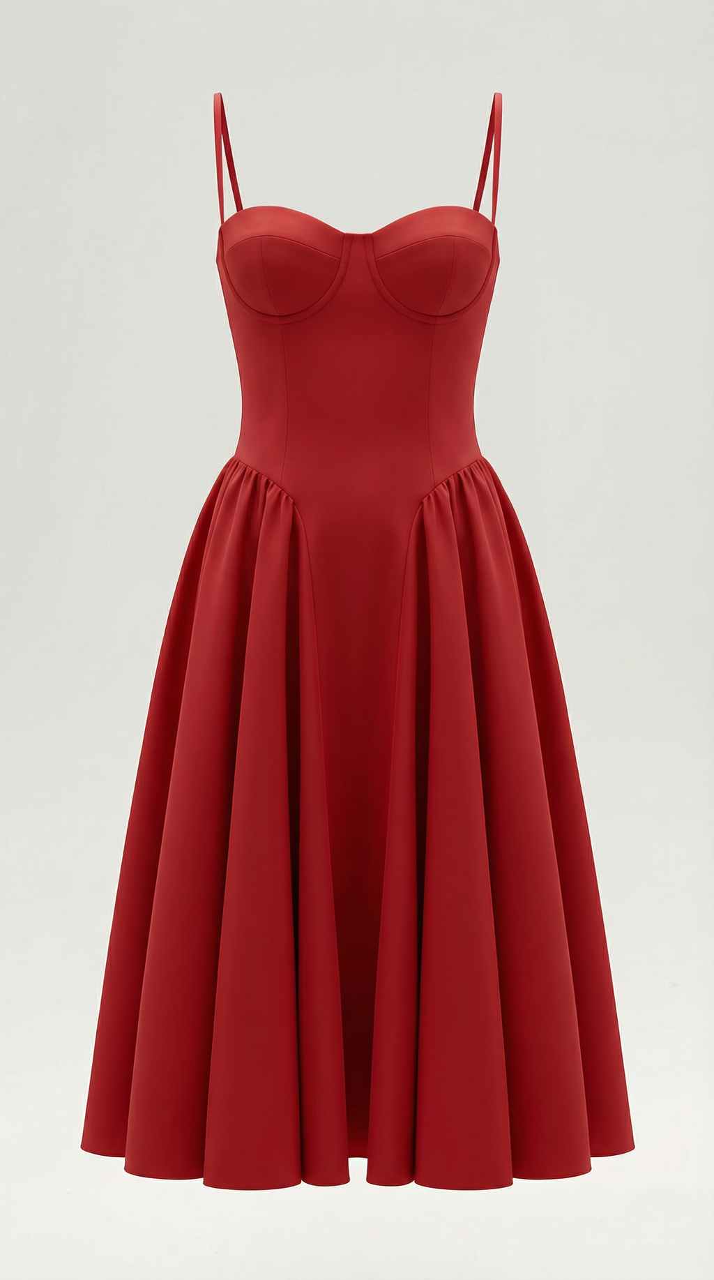 Odette Corset Midi Dress