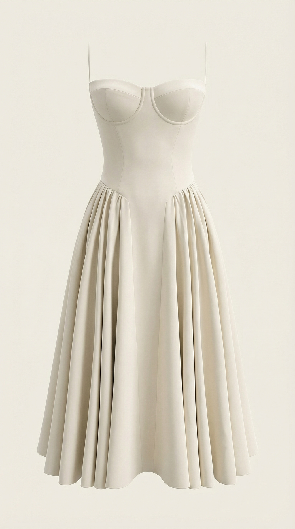 Odette Corset Midi Dress