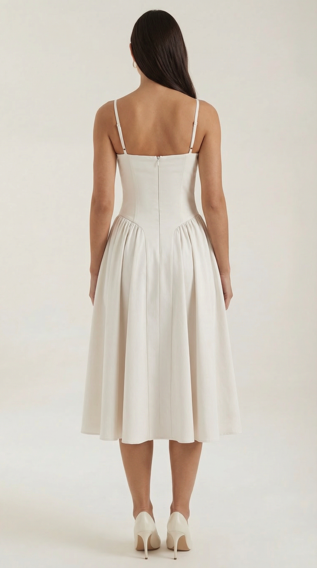 Odette Corset Midi Dress